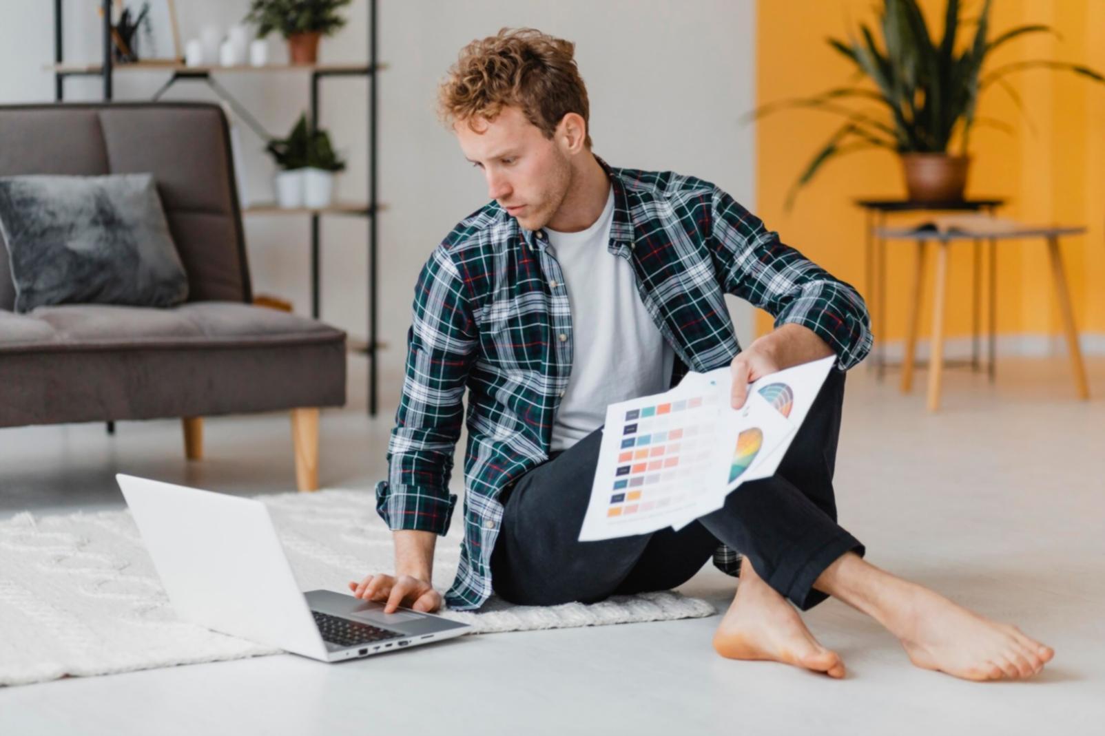 Finanzplanung und Automatisierung Konzept